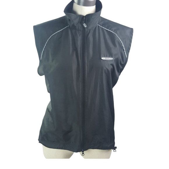 Louis Garneau Lightweight sz M CYCLING VEST Mesh Back, Reflective - Picture 3 of 12